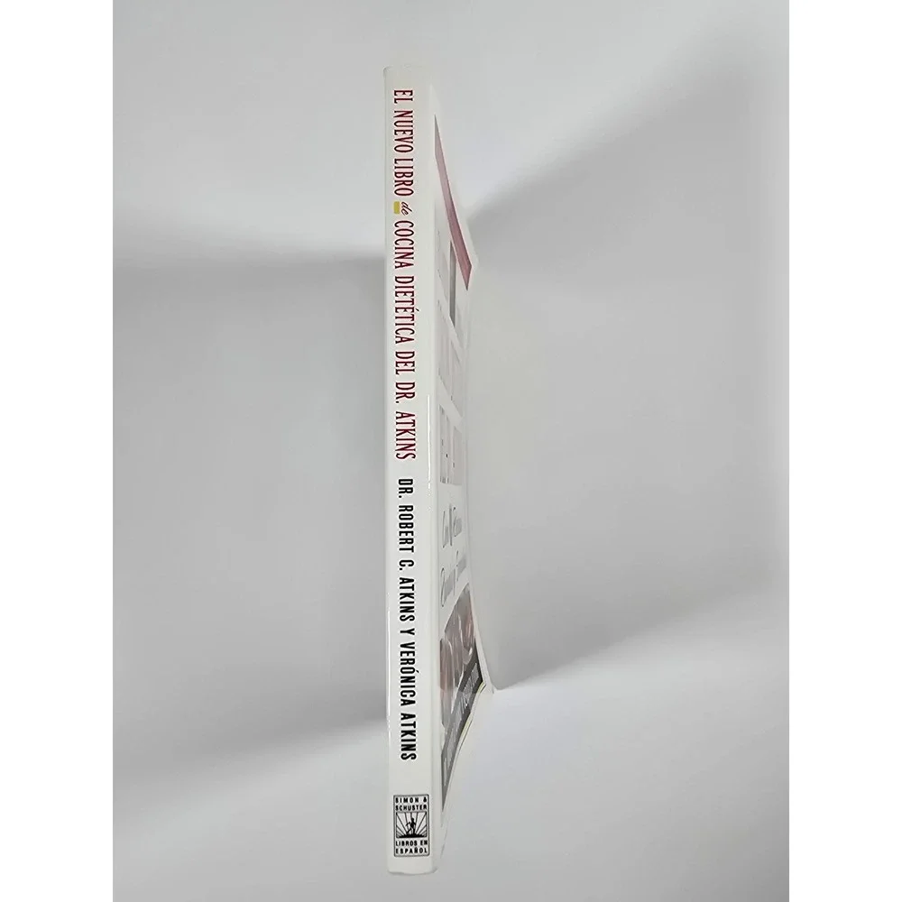 El Nuevo Libro de Cocina Dietetica del Dr.Atkins Spanish Cookbook Simon Schuster